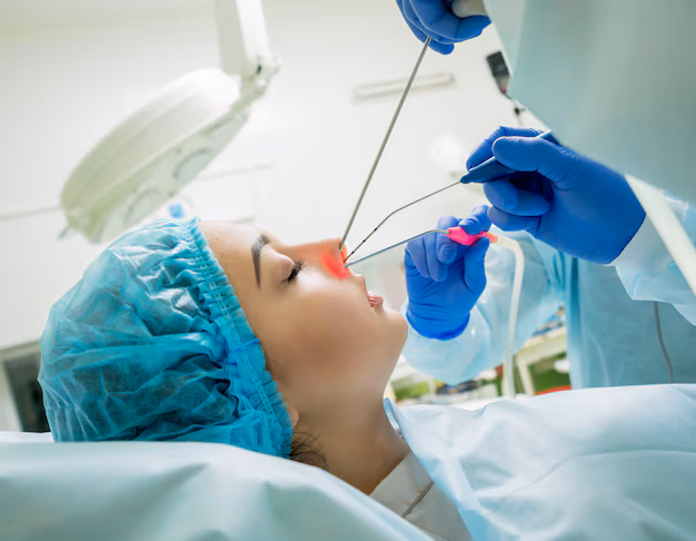 Nasal endoscopy diagnostic procedure at Jayanagar ENT clinic