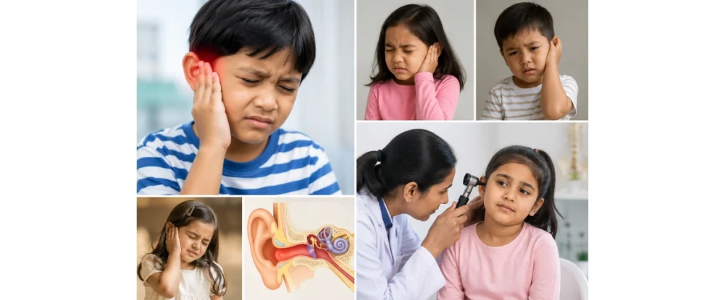 Ear Infection in Children: Symptoms, Causes, Treatment & When Parents Should See an ENT
